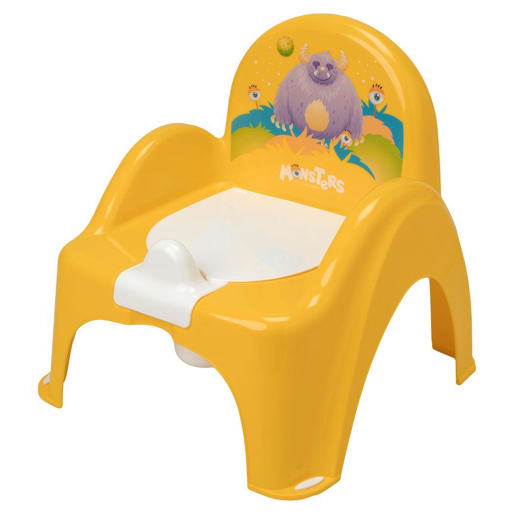 Горщик - крісло Tega Monsters MN-007-124 yellow (жовтий), фото 1
