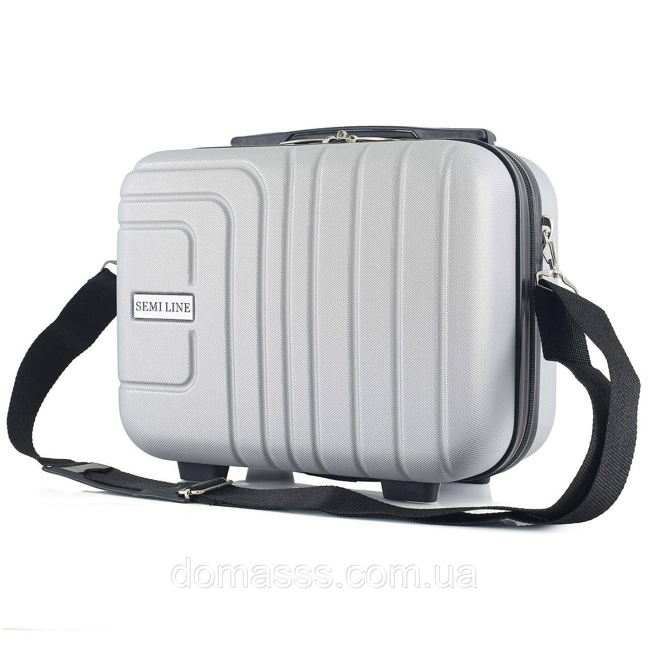 Бьюті-кейс Semi Line 18L Light Grey (T5762-1), фото 1