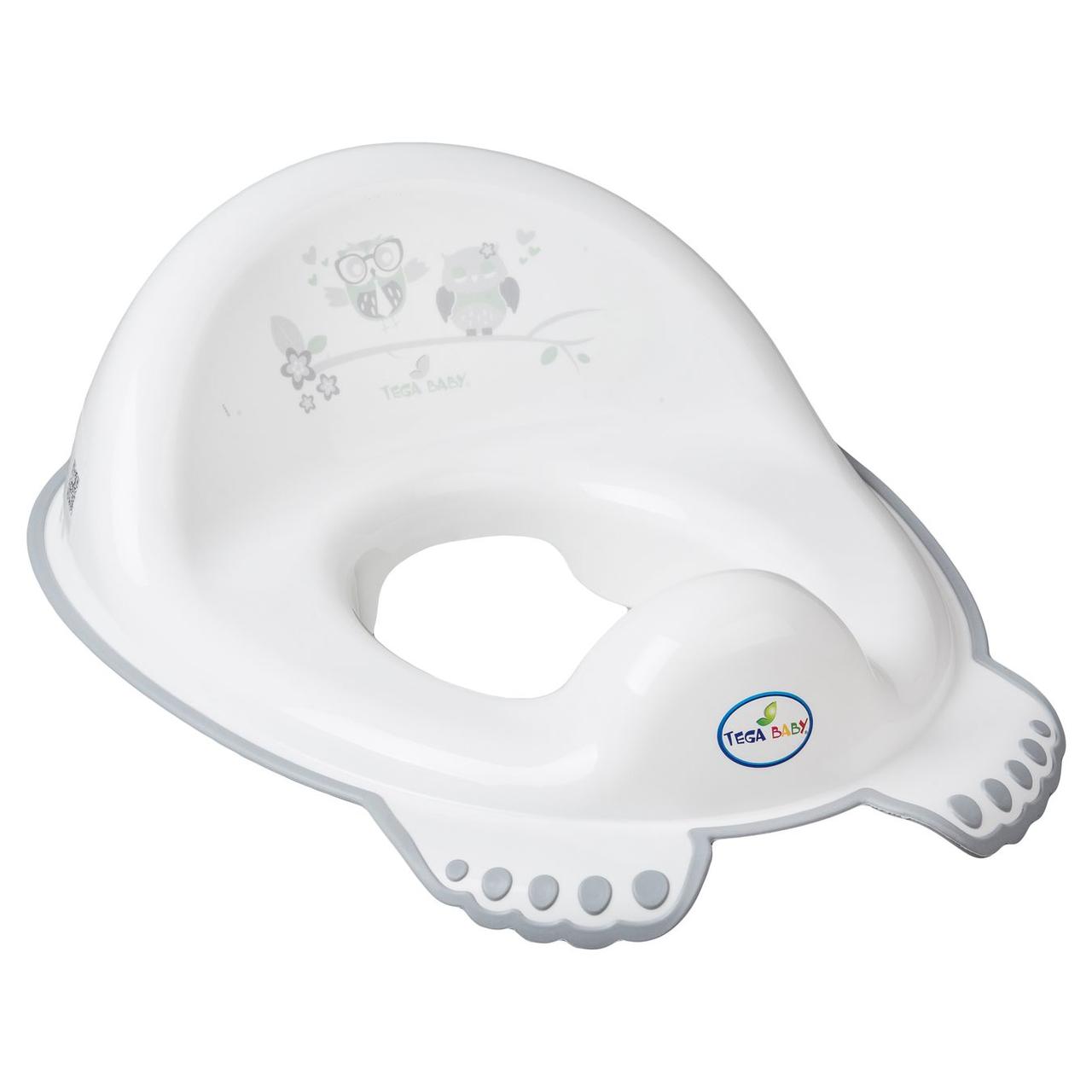 Накладка на унітаз Tega OWLS Anti slip Toilet trainer SO-002-103 white (білий), фото 1