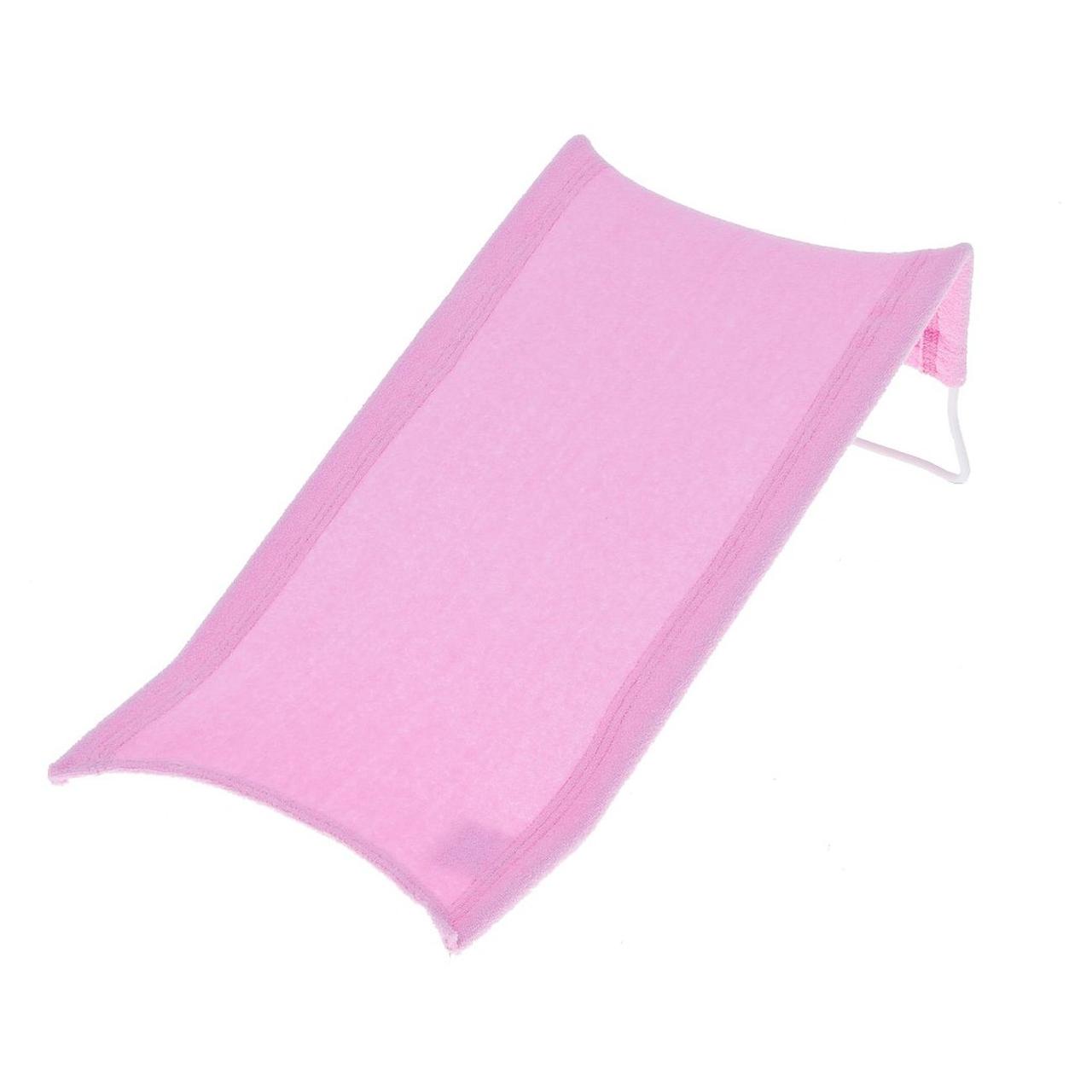 Гірка для купання махрова Tega Deckchair for bath 15 cm high thicker frotte DM-015-136 pink (рожевий), фото 1