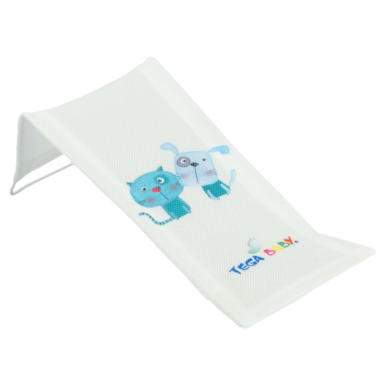 Гірка для купання 3D мембрана Tega DOG & CAT Baby bath seat PK-026-102 soft yellow (жовтий), фото 1