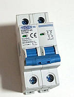Автоматичний вимикач 16A 1000V DC 2P TOMZN TOB7Z-63-16