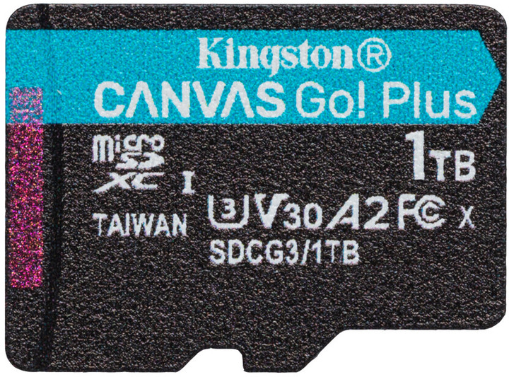 Картка пам'яті MicroSDXC 1 TB UHS-I/U3 Class 10 Kingston Canvas Go! Plus R170/W90MB/s (SDCG3/1TBSP)