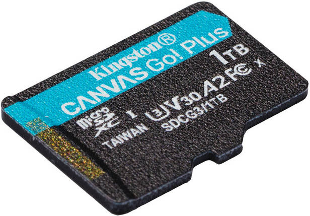Картка пам'яті MicroSDXC 1 TB UHS-I/U3 Class 10 Kingston Canvas Go! Plus R170/W90MB/s (SDCG3/1TBSP), фото 3