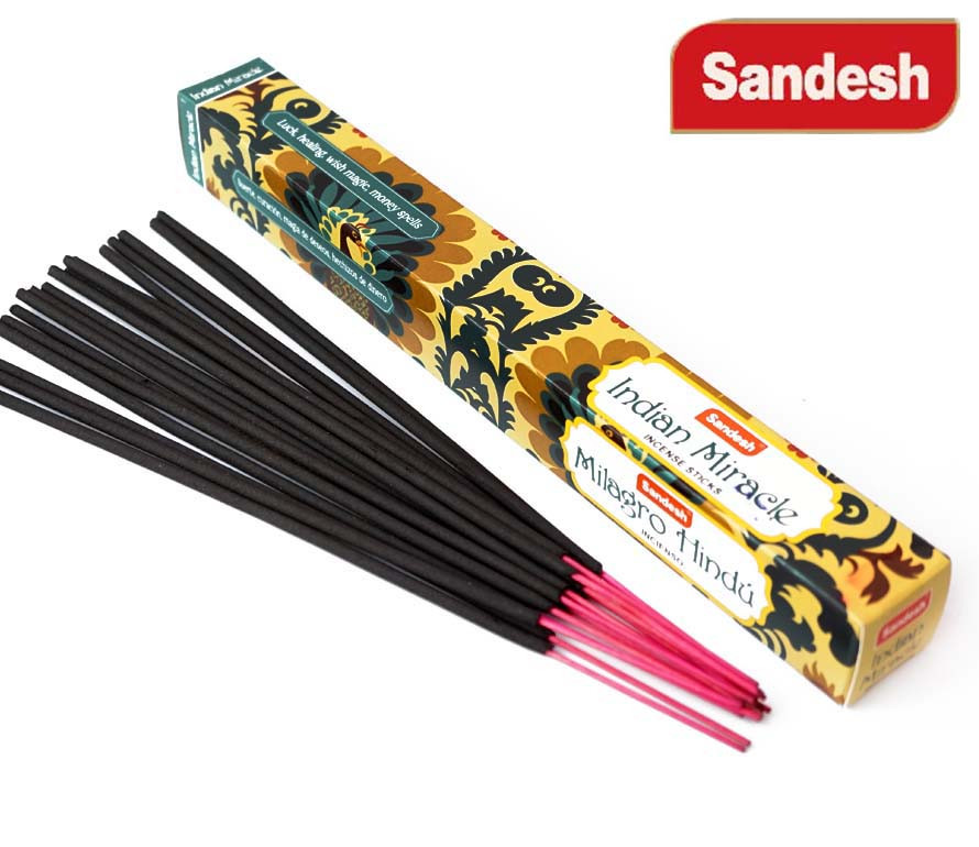 Пахощі ароматичні палички Індійське диво Sandesh Indian Miracle, фото 1