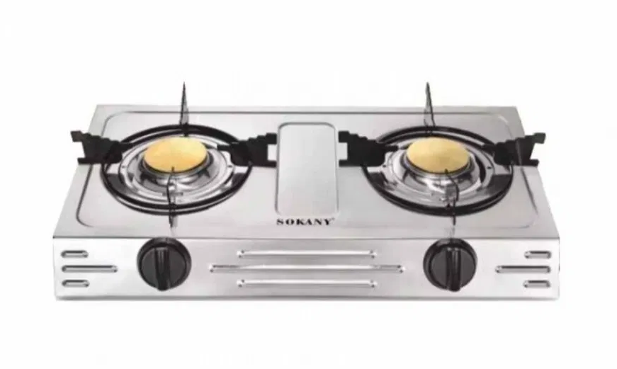 Двоконфоркова Газова настільна плита Sokany SK-07022