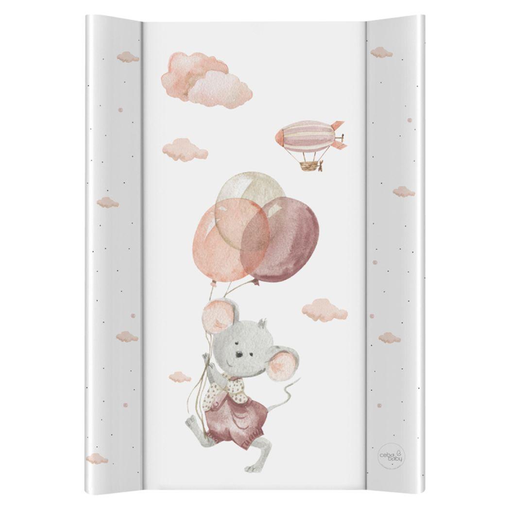 Повивальна дошка жорстка Ceba Baby Hard changing mat short (50x70 cm) W-216-000-727 basic mouse