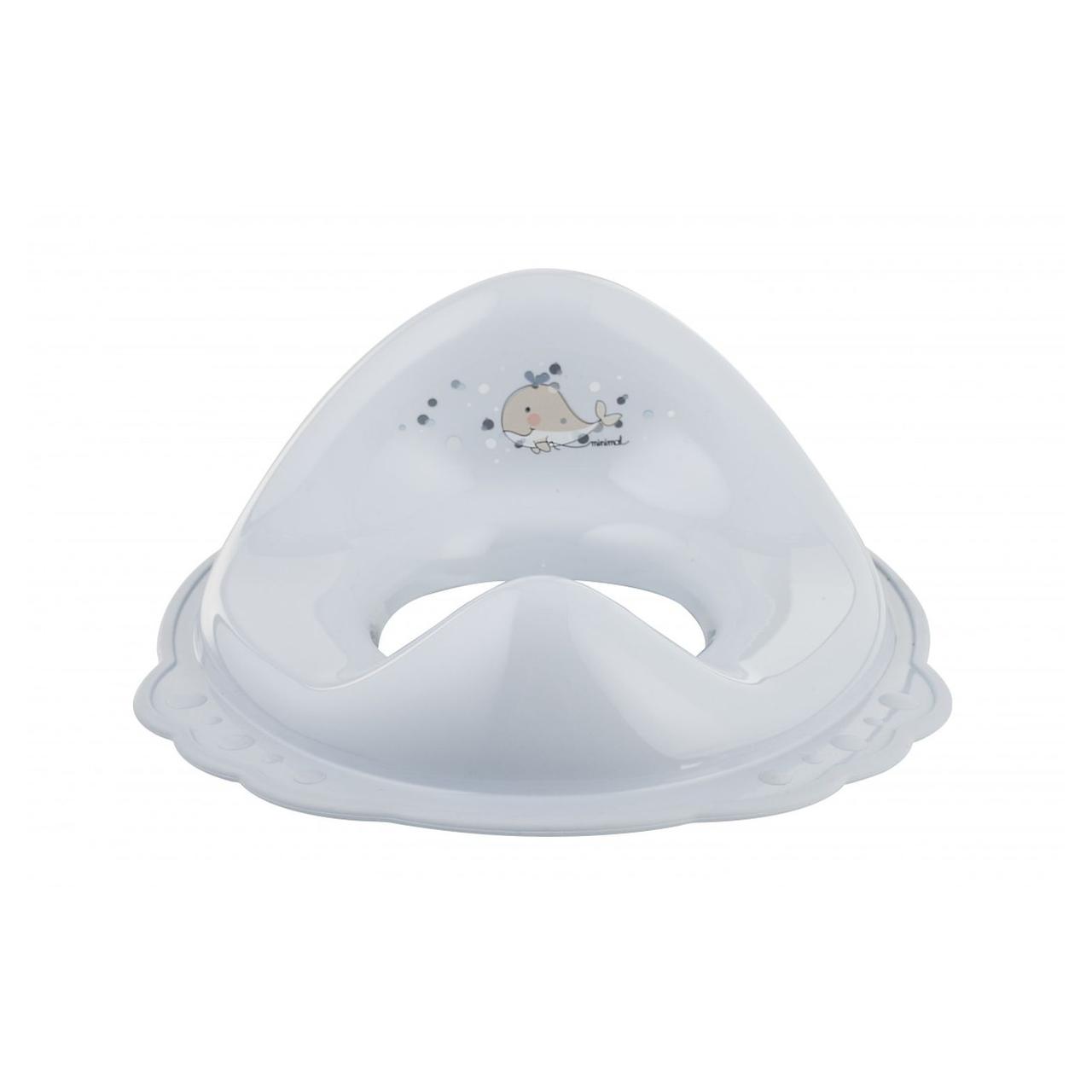 Накладка на унітаз Maltex Minimal 2-component trainer seat - Whale 7220_35 blue (блакитний), фото 1