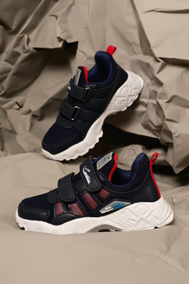 Кросівки дитячі демісезонні темно-синього кольору р.28 189167T Безкоштовна доставка, фото 1