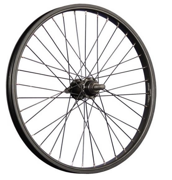 Колесо заднє 20" Kands втулка SF-B17R, чорний (BMX5.TB)