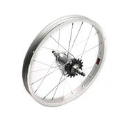 Колесо заднє 12" гальмівне втулка Falcon, сірий (K12-TAS)