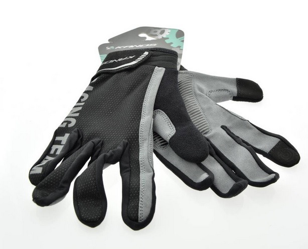 Вело рукавички Kands AL-2035, чорний із сірим (AL-2035) — S