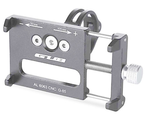 Тримач для смартфонів GUB G-85, алюміній, сірий (G-85/grey)