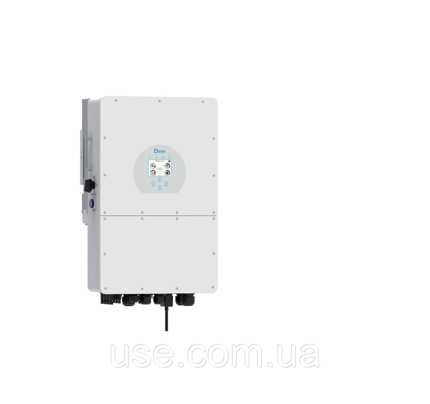 Автономний трифазний інвертор 10кВт, 10000W, ВТ 48V, В, гібридний для сонячних панелей