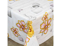 Клейонка на тканевій основі 3-шарова 1,4м х 20м 5613-1 ПВХ фотодрук ТМ Bona Domus