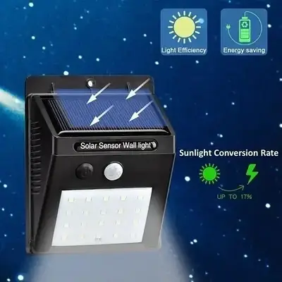 ОЧЕНКА! Світлодіодний світильник Solar Sensor JY-6009 з датчиком світла на сонячній (Плохе паковання 2128)