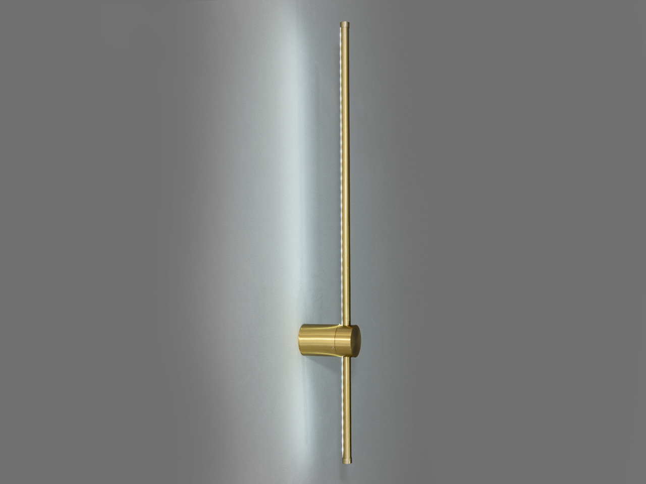 Вишукане світлодіодне бра з латуні у вітальню, колір латунь, 7 W 2039-800BRASS-LS