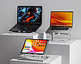 Алюминиевая подставка для ноутбука/MacBook 11-16 дюймов, фото 9