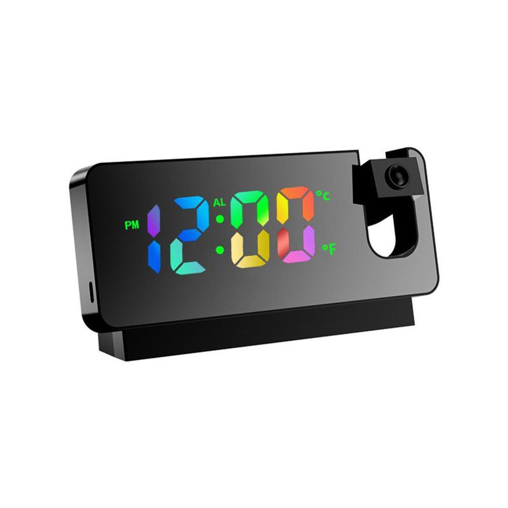 Настільний дзеркальний електронний годинник Rgb S282A