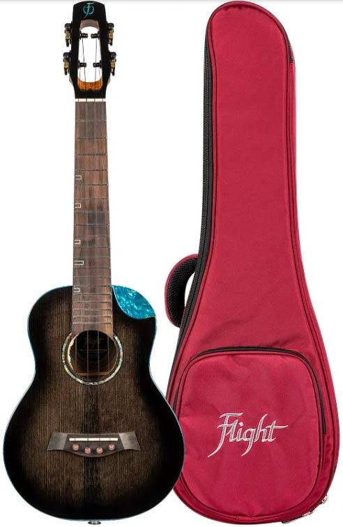 Електроакустичне укулеле Flight Nighthawk Concert EQ-A, фото 1