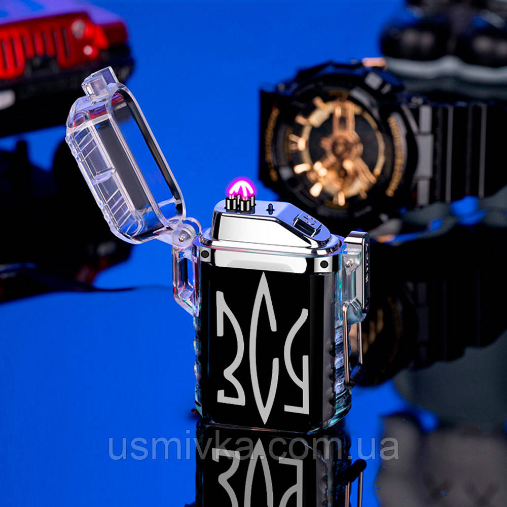 Запальничка usb ЗСУ імпульсна у вологозахисному корпусі US-750