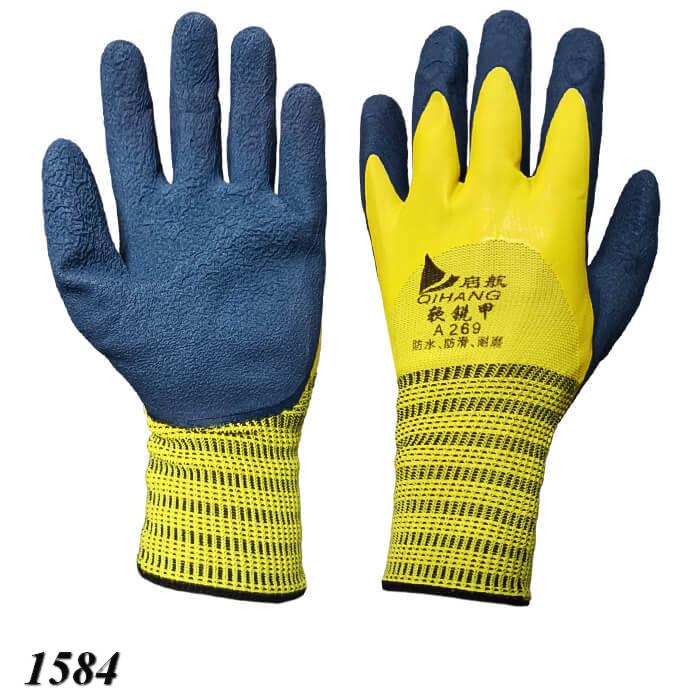 Рукавиці робочі з спіненим та гумовим покриттям (12шт), фото 1