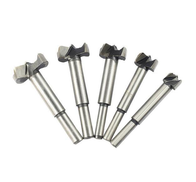 Свердла Форстнера по дереву під фурнітуру / набір 5 шт / 15-35 мм / HSS-сталь (7000005235)