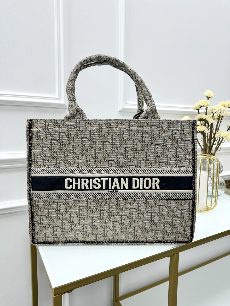 Сумка жіноча Крістіан Діор пісочний шопер Dior, фото 1