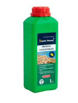 Priming Concentrate 1:9 Невимивний антисептик для дерев'яних стропільних систем Bionic-House 1 л Безбарвний