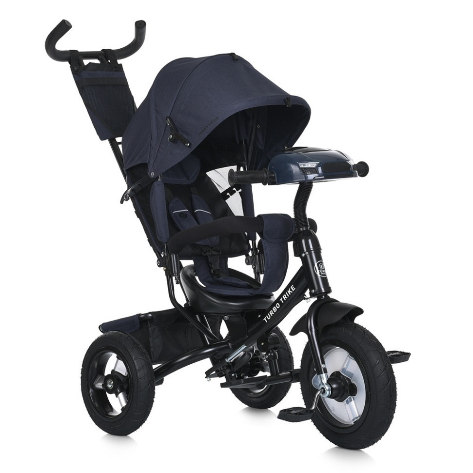 Велосипед дитячий триколісний MT 1006-9 темно-синій, фото 1