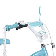 Велосипед дитячий MB 18063, 18 дюймів, м'ятний, фото 5