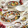 Менажниця з кераміки з малюнком на 5 окремих секцій Le Primizie Brandani, фото 9