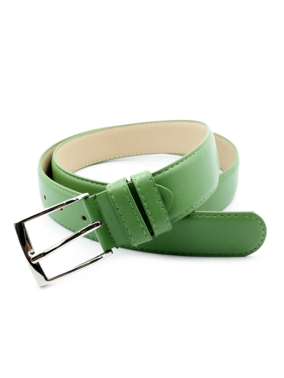Жіночий ремінь 3,3 х 110 см Weatro Зелений zhn-kz-kit33-056, фото 1