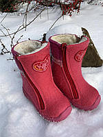 Валенки детские для девочки Котофей 167012-48 розовые 22 р