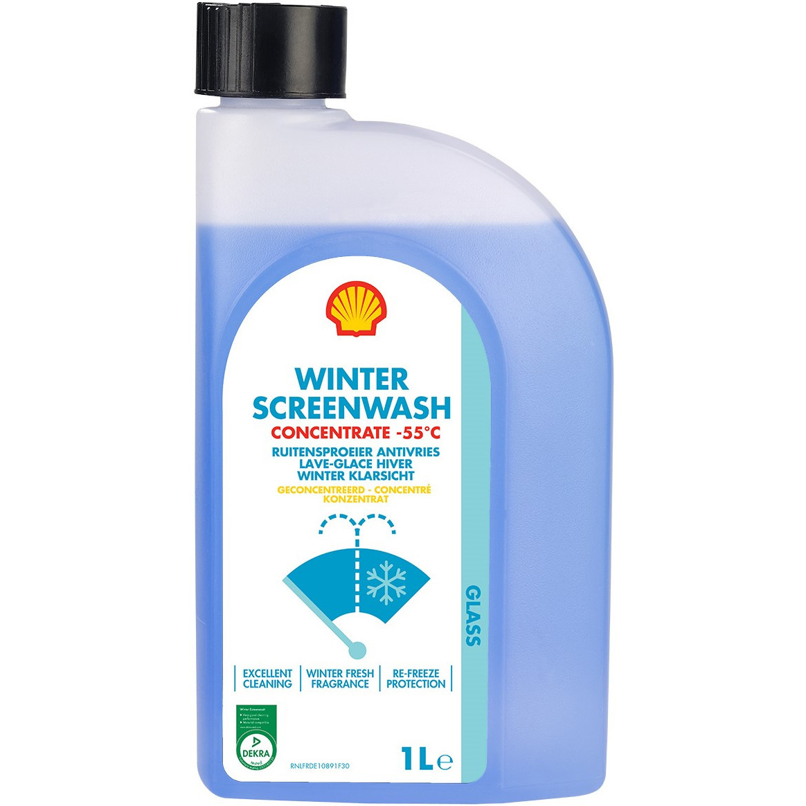 Зимовий склоомивач Shell Winter Screenwash -55°C Concentrate 1 л