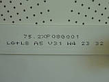 Світлодіодні LED-лінійки HRS-H535-043AU70-0310-3030-12.5-N-V4 (Б/У) (Samsung UE43CU7100UXUA)., фото 5