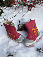 Валенки детские для девочки Котофей 467030-43 розовые 27,31 р