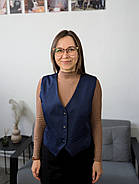 Класичний Жіночий жилет для адміністратора M, фото 9