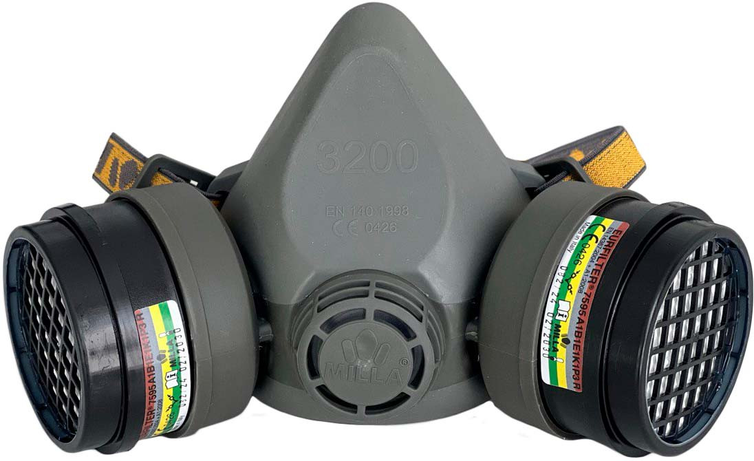 Eurmask 3200 - A1B1E1K1P3 R півмаска респіратор хімічний