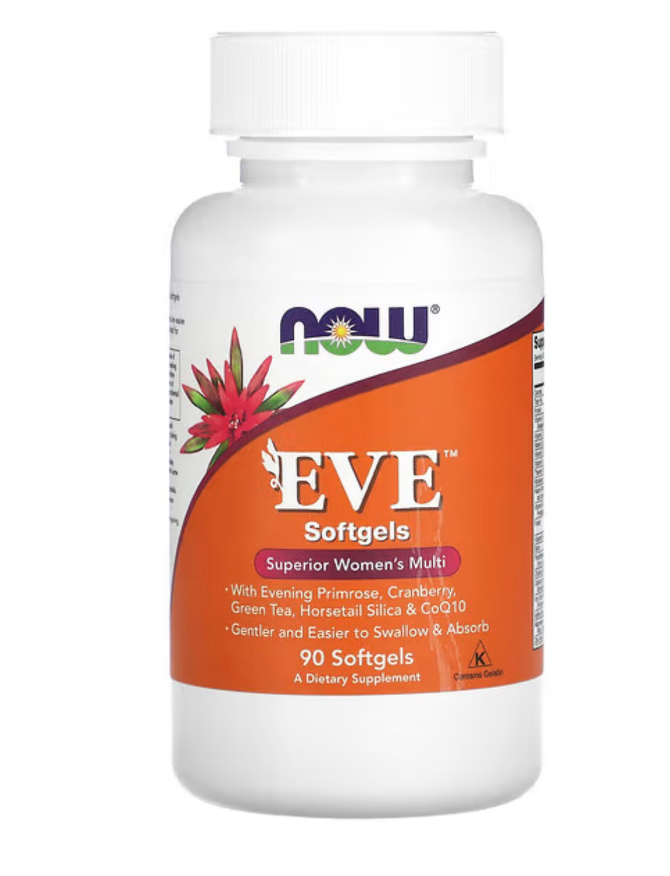Вітаміни для жінок NOW Eve women's Multivitamin 90softgel