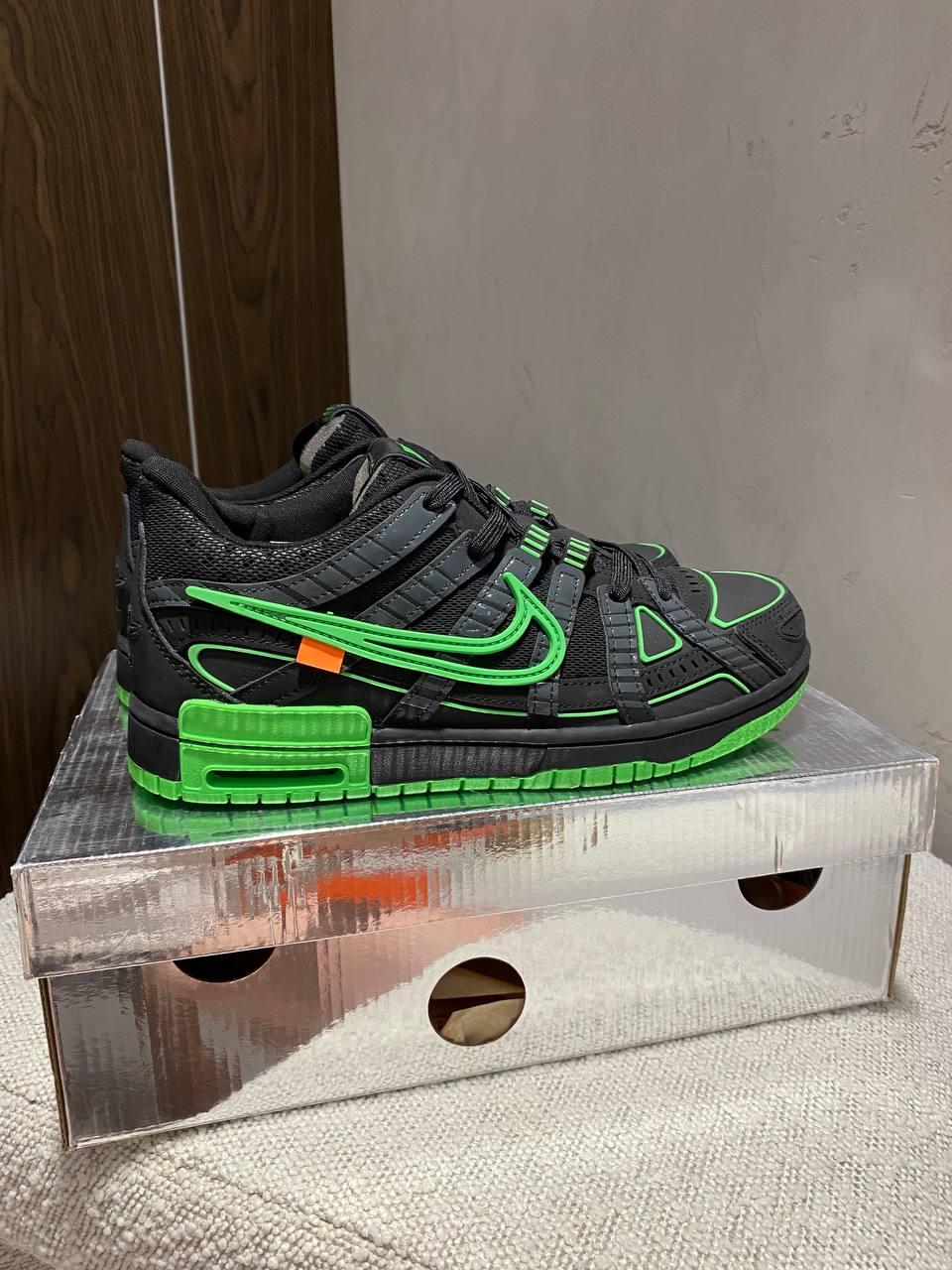 OFF WHITE X NIKE AIR RUBBER DUNK GREEN STRIKE offnr01 Clothing Trend 2342613467