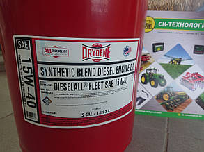 Моторна олива Drydene Dieselall FLT SB 15W40 (США) 18,92л