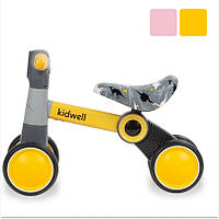 Біговел дитячий Kidwell PETITO Bunny 12-36 міс велобіг для малюків R_2368 Жовтий
