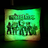 Подушка нічник Roblox — світна подушка Роблокс — іграшка Roblox, фото 3