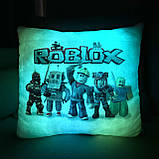 Подушка нічник Roblox — світна подушка Роблокс — іграшка Roblox, фото 2