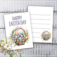 Міні листівки "Happy Easter Day" (10 штук)