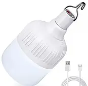 Лампа для кемпінгу на гачку акумуляторна із заряджанням Micro USB Solar BL HY-701 5W