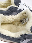 Чоловічі зимові кросівки Adidas Campus 00s Premium Fur Grey (сірі) стильні замшеві на хутрі art296 топ, фото 10