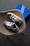 Чоловічі зимові кросівкиAdidas Campus Grey White Winter Fur (сірі) стильні замшеві на хутрі art0923 топ, фото 9