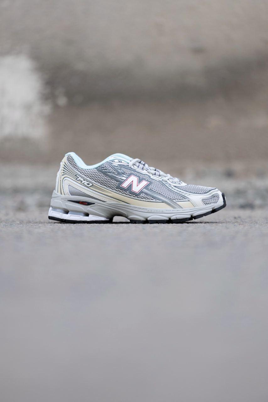 Чоловічі кросівки New Balance 740 Silver (сірі) спортивні стильні кроси art1262 Нью Беленс vkross
